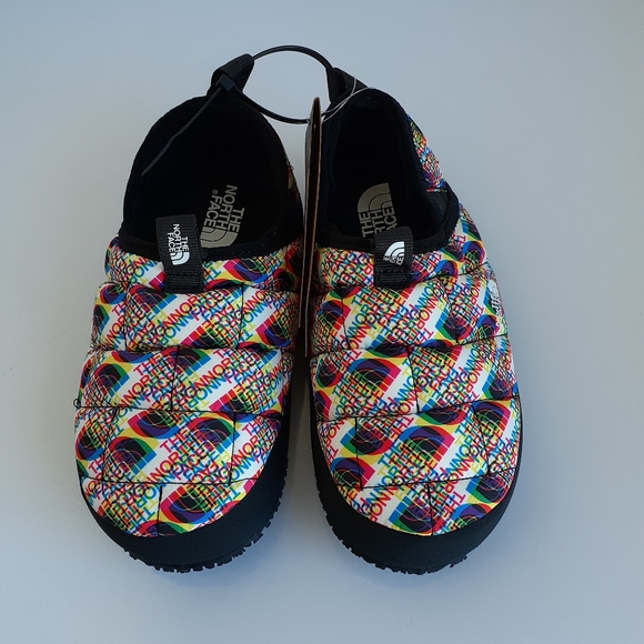 The North Face Youth 2 Boys Shoes Thermoball Traction Mules Slippers Multicolor - Picture 8 of 9